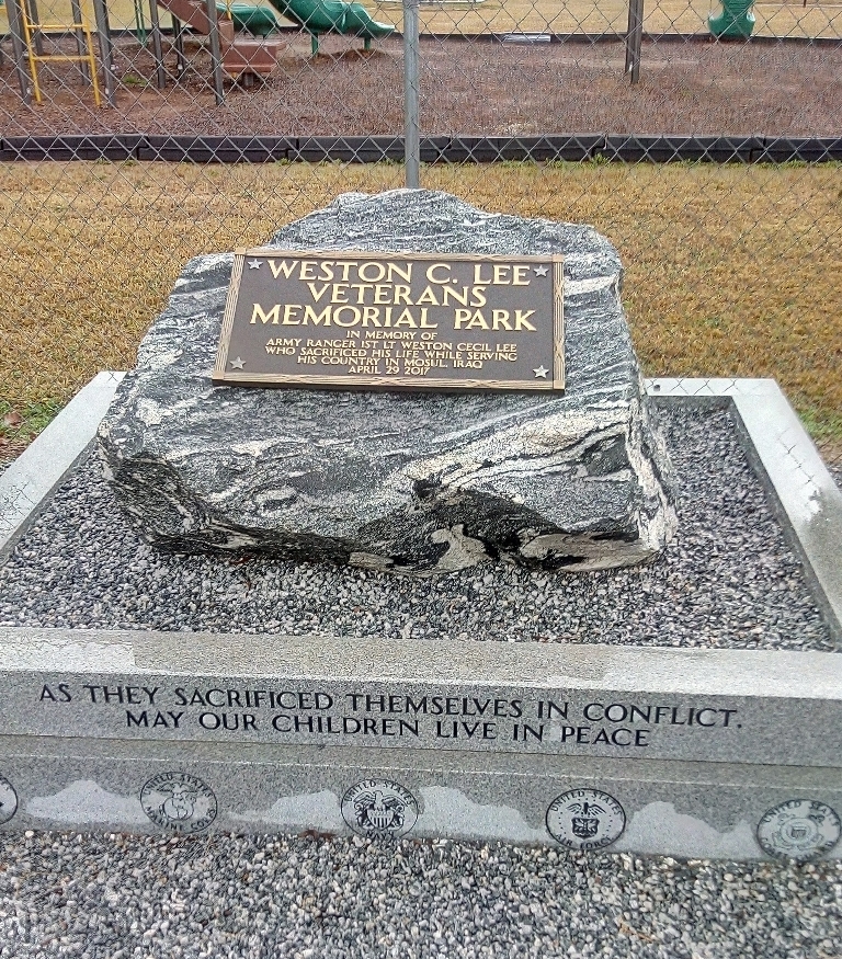 WESTON C. LEE VETERANS MEMORIAL PARK