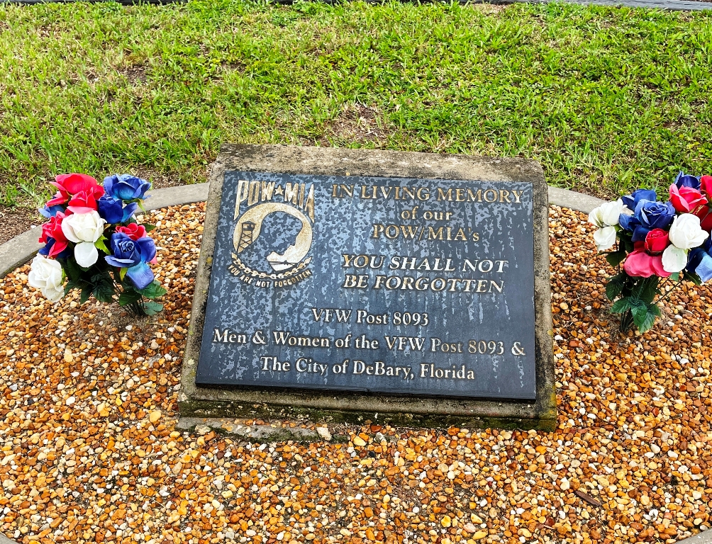 CITY OF DEBARY POW/MIA’S WAR MEMORIAL
