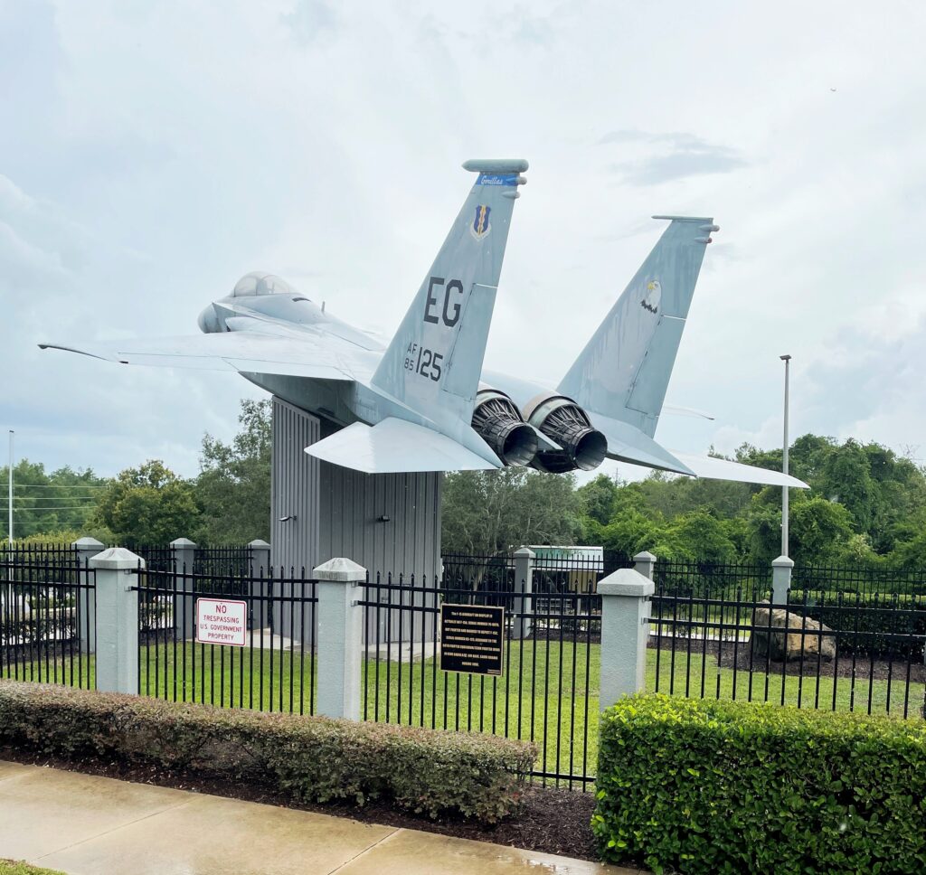 tHE F-15 AIRCRAFT MEMORIAL