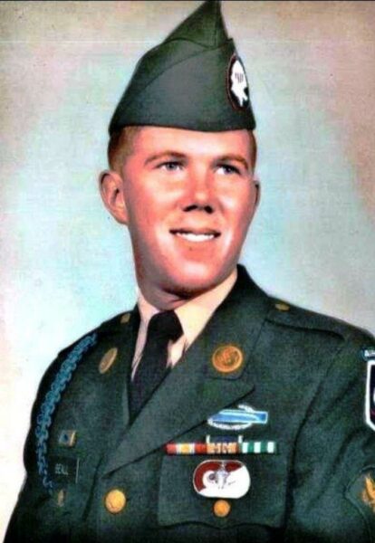 CHARLES RICHARD BEAL WAR MEMORIAL PHOTO