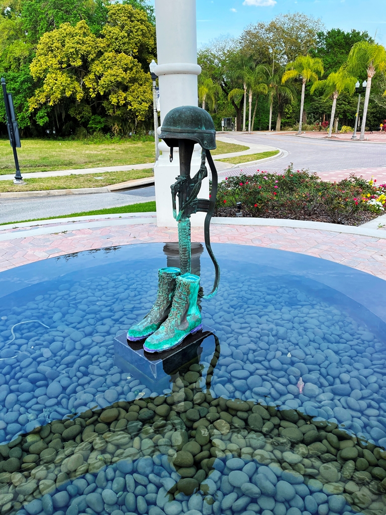 WINTER SPRINGS ALL VETERANS MEMORIAL BATTLEFIELD CROSS