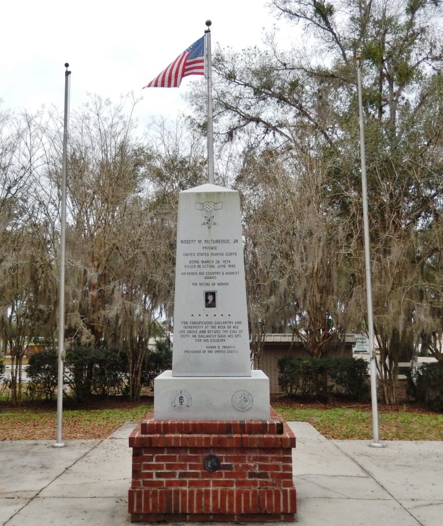 ROBERT M. MCTUREOUS, JR. MEDAL OF HONOR WAR MEMORIAL