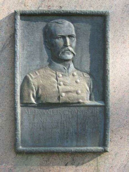 COL. ALEXANDER CHAMBERS MEMORIAL