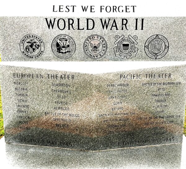 MERRITT ISLAND WORLD WAR II MEMORIAL FRONT