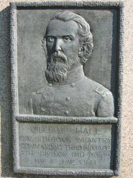 COL. WILLIAM HALL MEMORIAL