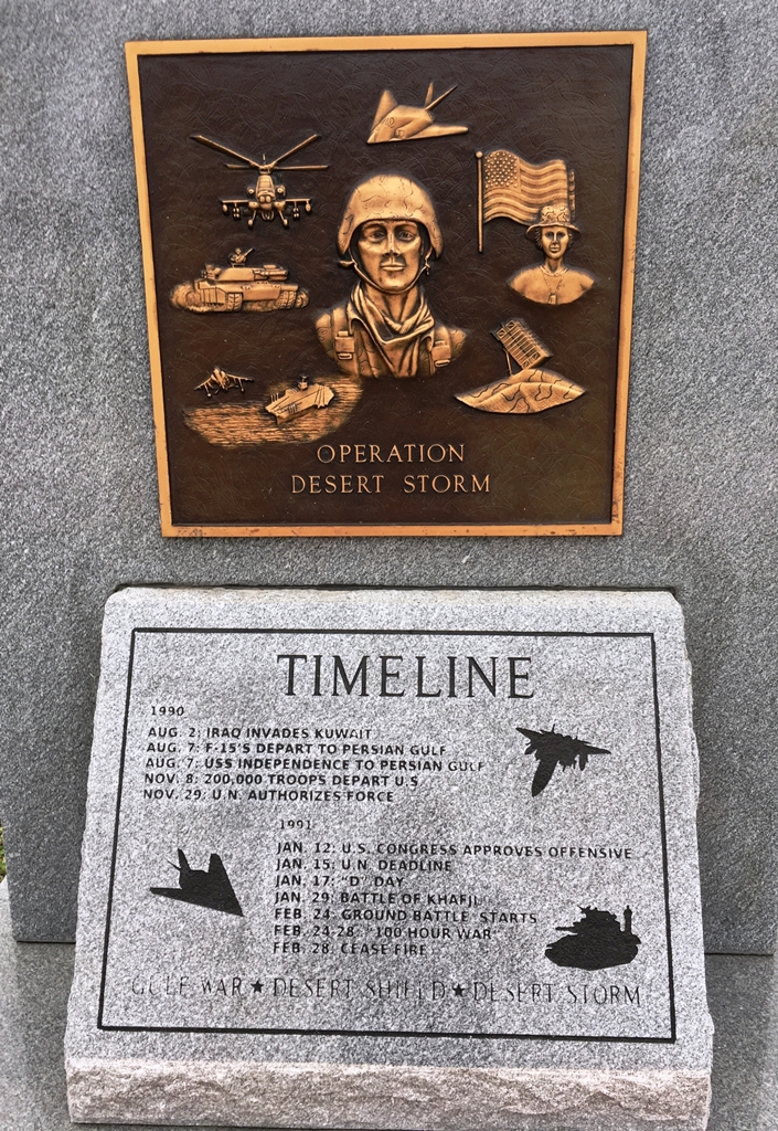 MERRITT ISLAND OPERATION DESERT STORM MEMORIAL