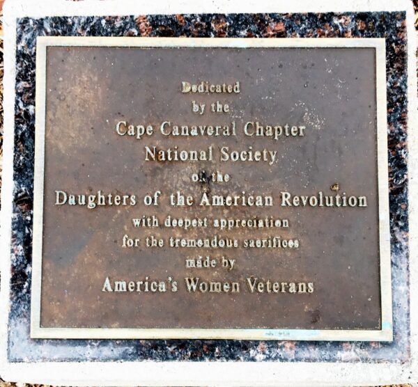 AMERICA’S WOMEN VETERANS MEMORIAL PLAQUE