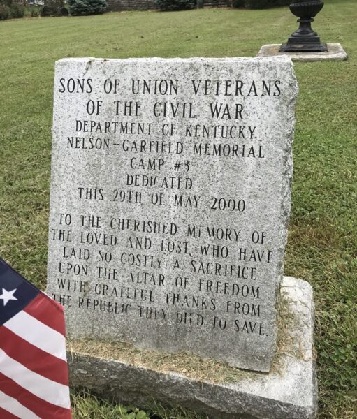 SONS OF UNION VETEANS MEMORIAL