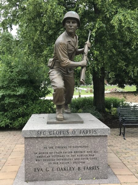 COVINGTON KOREAN WAR MEMORIAL SIDE A