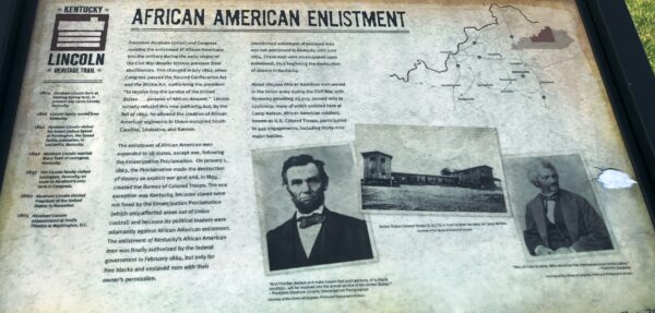 AFRICAN AMERICAN ENLISTMENT WAR MEMORIAL PANEL