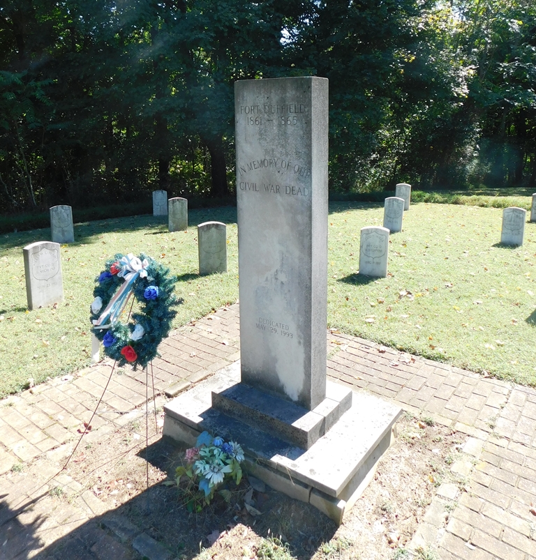 FORT DUFFIELD CIVIL WAR DEAD MEMORIAL