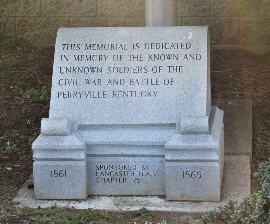 LANCASTER CIVIL WAR AND BATTLE OF PERRYVILLE MEMORIAL
