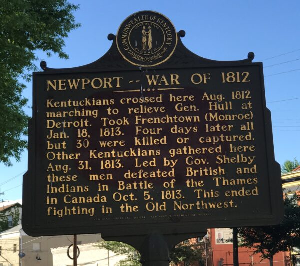 NEWPORT–WAROF 1812 MEMORIAL MARKER