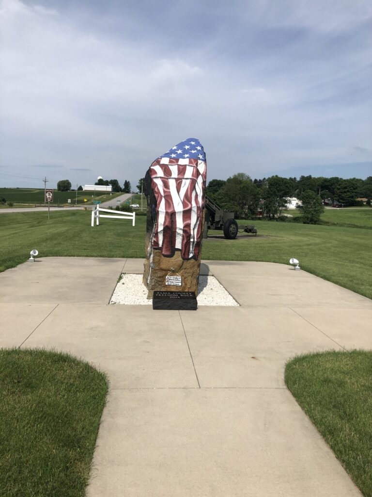GLADBROOK FREEDOM ROCK VETERANS MEMORIAL SIDE C