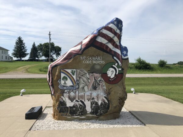 GLADBROOK FREEDOM ROCK VETERANS MEMORIAL SIDE A