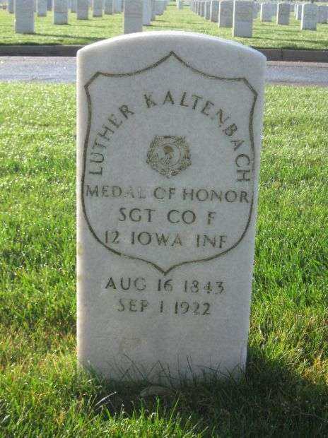 SGT. LUTHER KALTENBACH MEDAL OF HONOR GRAVESTONE