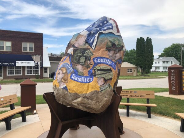 STRATFORD FREEDOM ROCK VETERANS MEMORIAL SIDE A