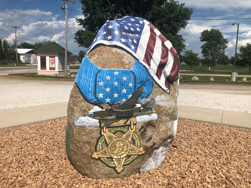 JEFFERSON FREEDOM ROCK VETERANS MEMORIAL SIDE B