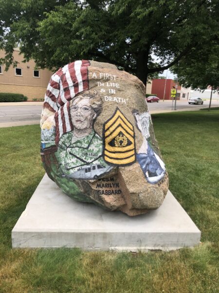 BOONE FREEDOM ROCK VETERANS MEMORIAL SIDE D