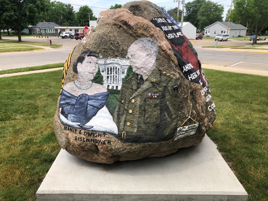 BOONE FREEDOM ROCK VETERANS MEMORIAL SIDE C