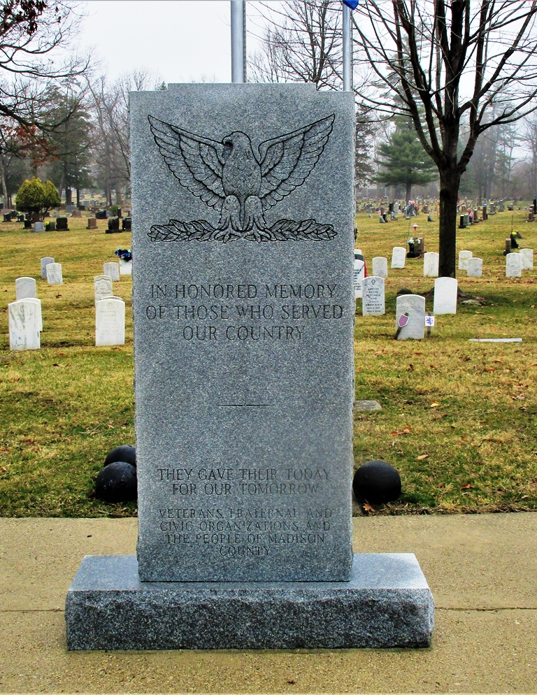 MADISON COUNTY VETERANS MEMORIAL CENTER STONE