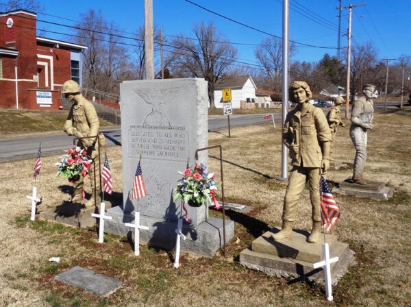 V.F.W. POST 9763 WAR MEMORIAL