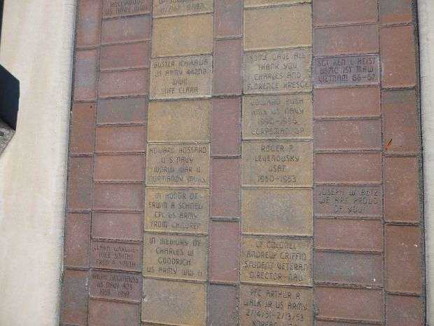 PALMERTON AREA VETERANS MEMORIAL BRICKS