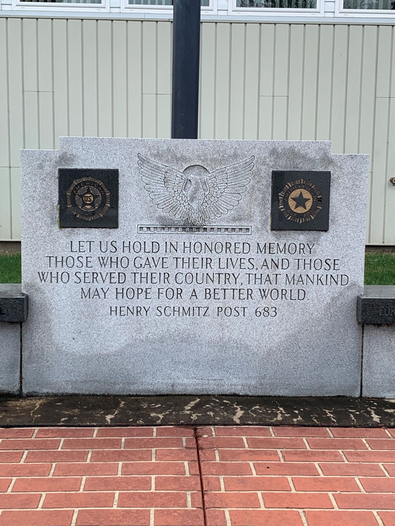 HENRY SCHMITZ POST 683 ALL VETERANS MEMORIAL