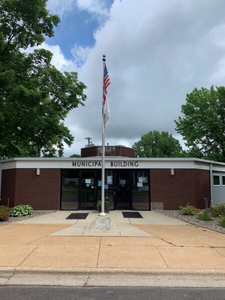 V.F.W. POST 7980 HONORED DEAD WAR MEMORIAL FLAGPOLE
