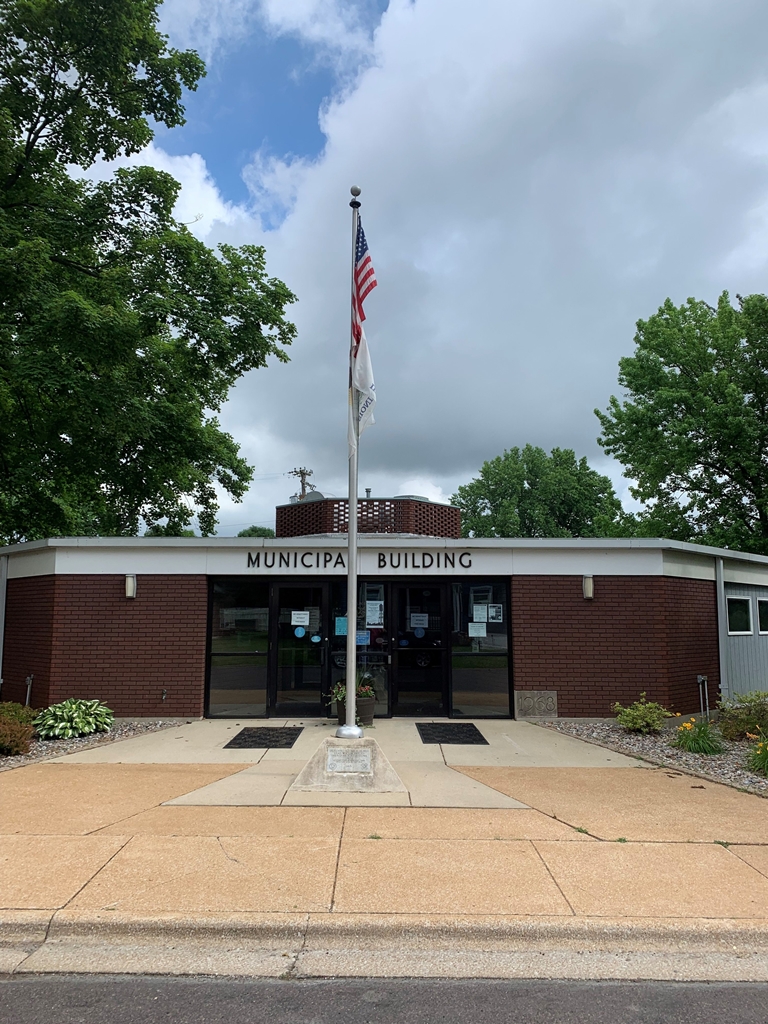 V.F.W. POST 7980 HONORED DEAD WAR MEMORIAL FLAGPOLE