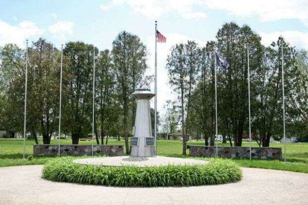 JANESVILLE VETERANS PLAZA ETERNAL FLAME MEMORIAL