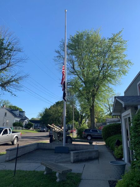 V.F.W. POST 1117 ULTIMATE SACRIFICE WAR MEMORIAL FLAGPOLE