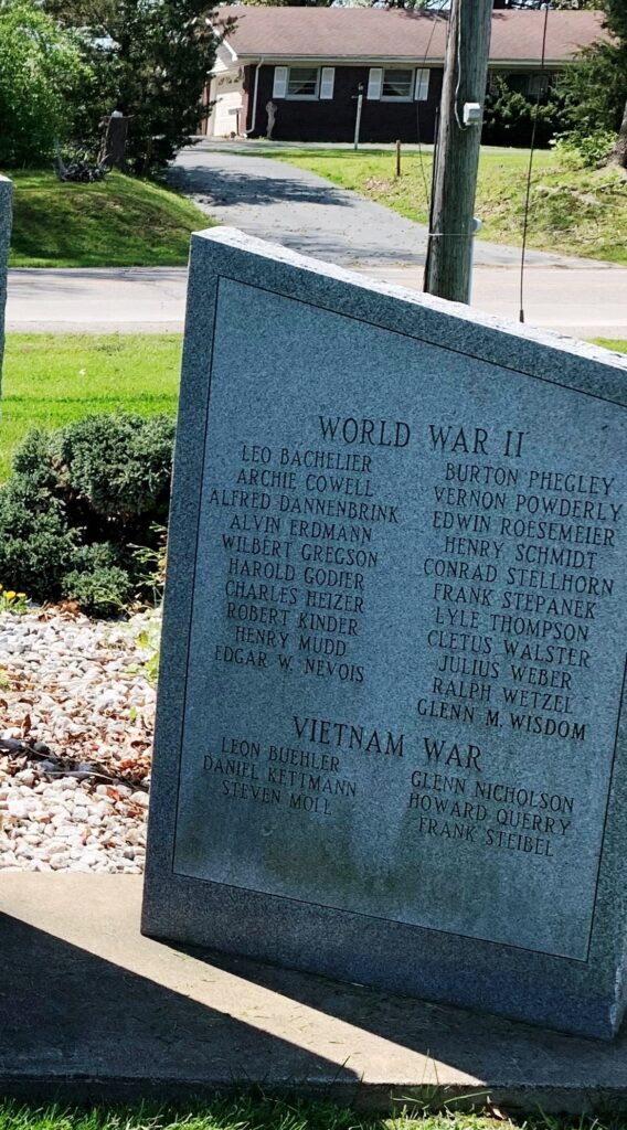 NORTH COUNTY AREA ULTIMATE SACRIFICE WAR MEMORIAL RIGHT STONE