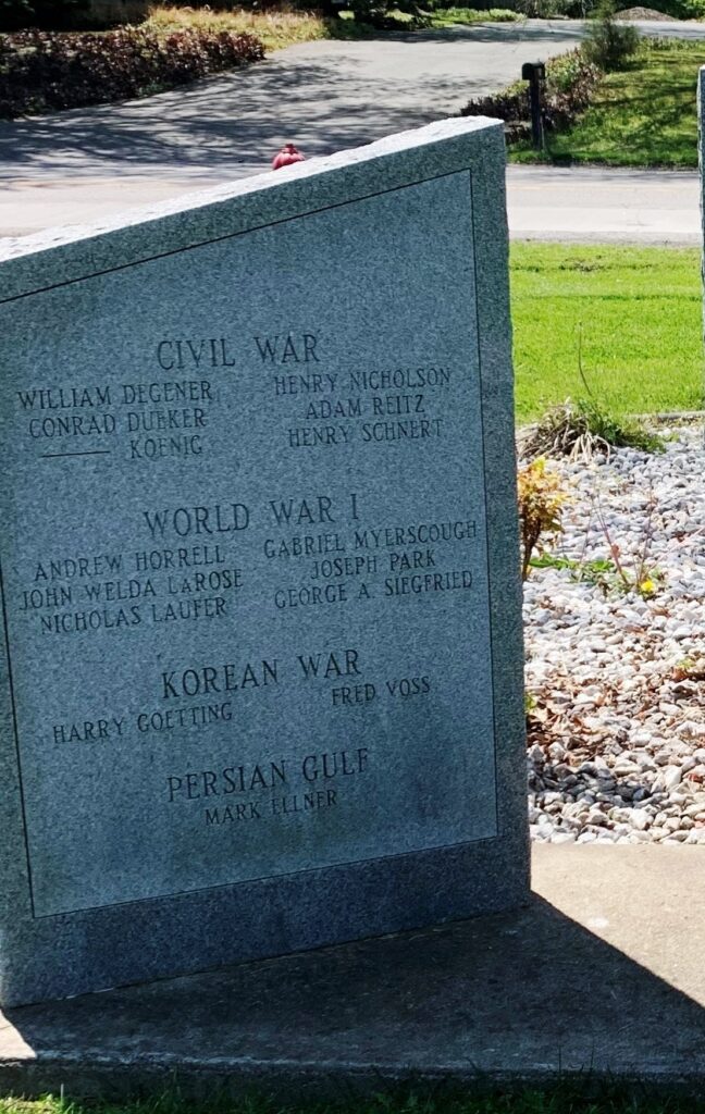 NORTH COUNTY AREA ULTIMATE SACRIFICE WAR MEMORIAL LEFT STONE