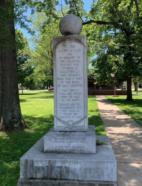 TO THE GLORY OF GOD WAR MEMORIAL