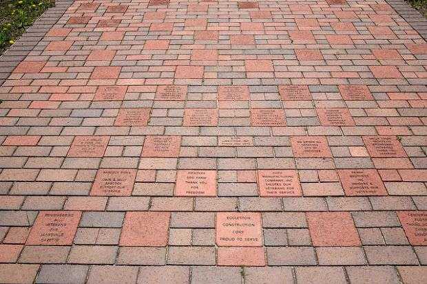 JANESVILLE MEDAL OF HONOR VETERANS WALKWAY MEMORIAL BRICKS