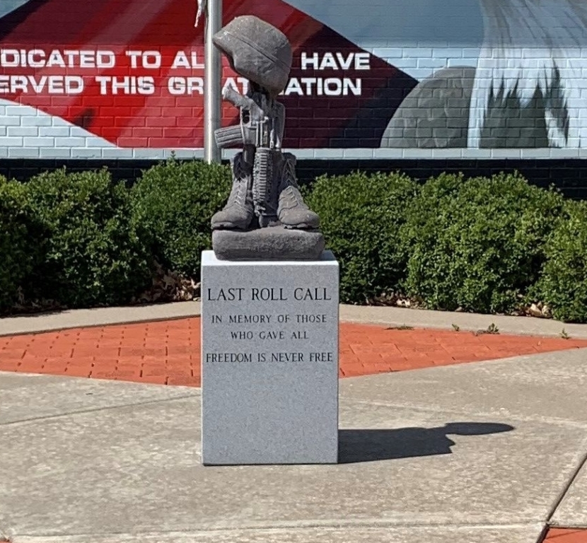 ALEDO LAST ROLL CALL WAR MEMORIAL