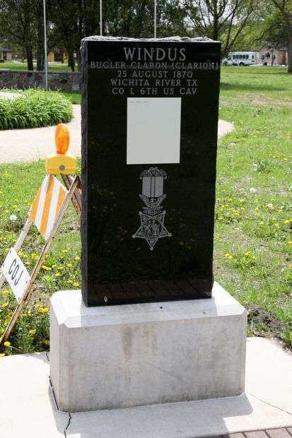 BUGLER CLARON WINDUS MEDAL OF HONOR MEMORIAL