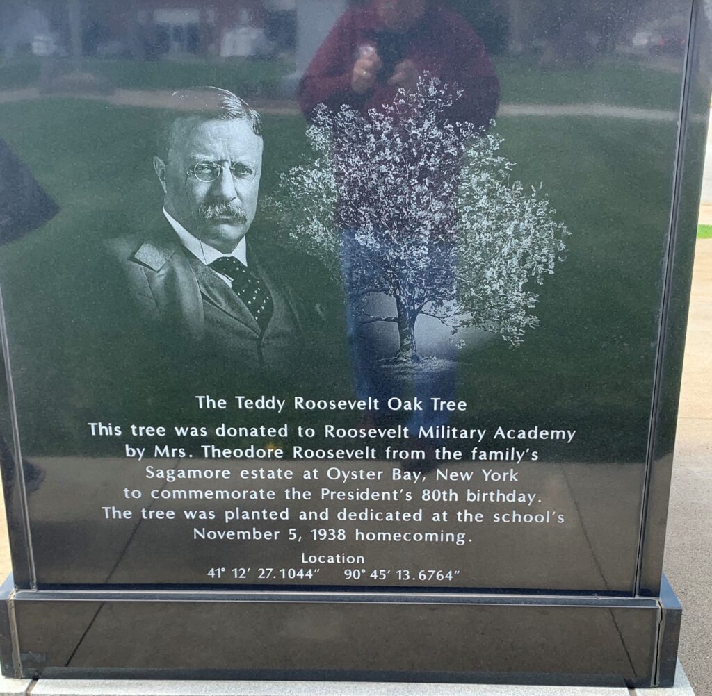 ROOSEVELT MILITARY ACADEMY “ROUGH RIDERS” MONUMENT PLAQUE B