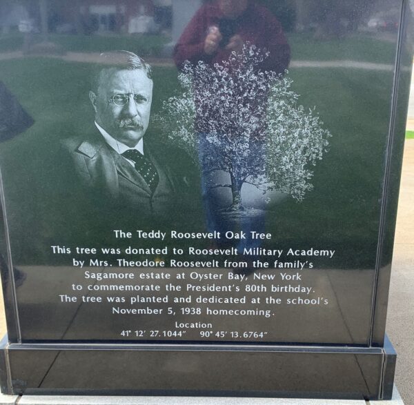 ROOSEVELT MILITARY ACADEMY “ROUGH RIDERS” MONUMENT PLAQUE B