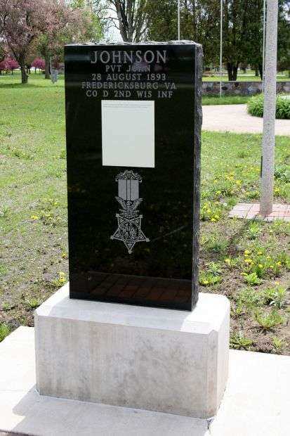 PRIVATE JOHN JOHNSON MEDAL OF HONOR MEMORIAL