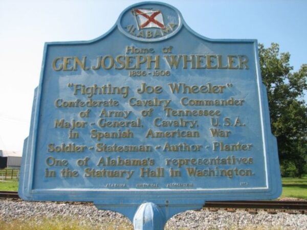 GEN. JOSEPH WHEELER WAR MEMORIAL MARKER