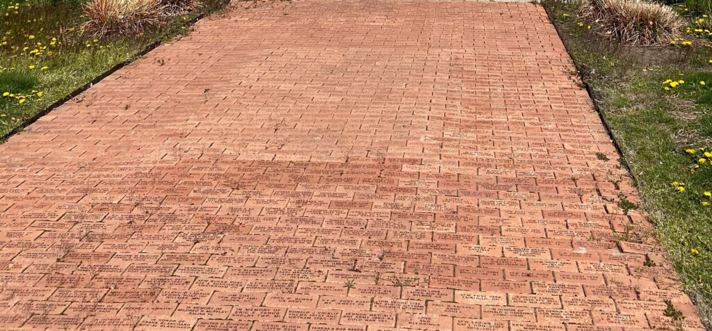 VFW NATIONAL HOME WORLD WAR II MEMORIAL BRICKS