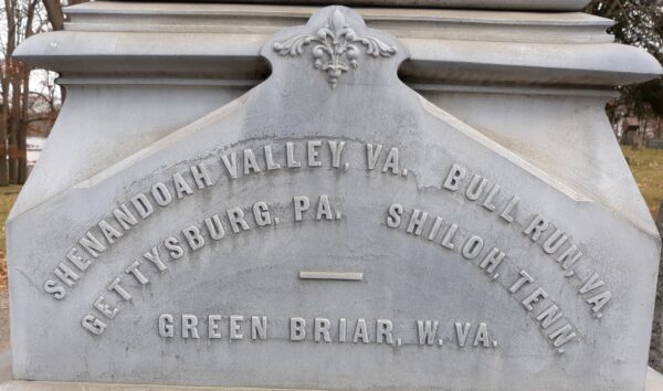 QUINCY, MICHIGAN CIVIL WAR MEMORIAL STONE B