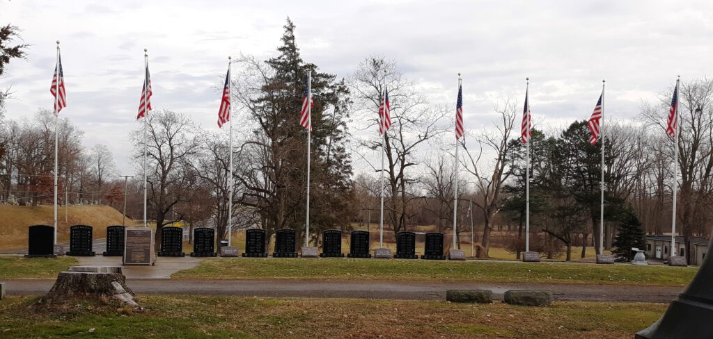 “A GATHERING OF FLAGS” WAR MEMORIAL