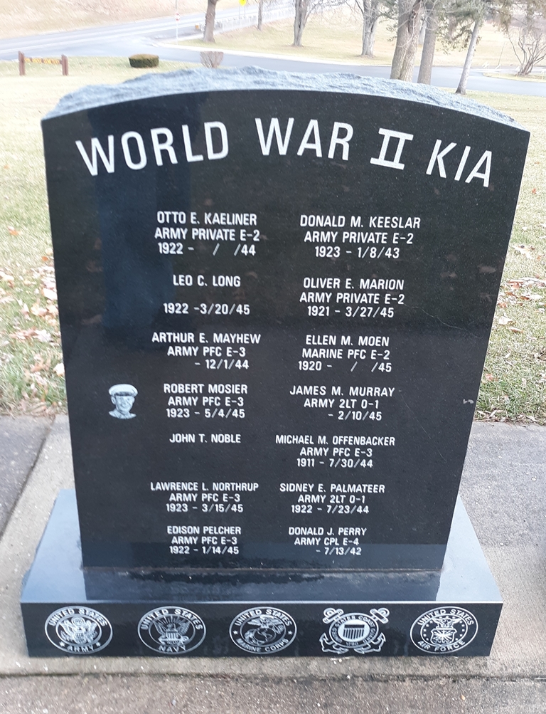 “A GATHERING OF FLAGS” WAR MEMORIAL HONOR ROLL STONE M