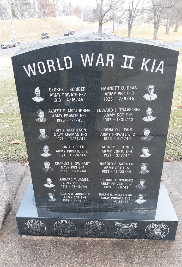 “A GATHERING OF FLAGS” WAR MEMORIAL HONOR ROLL STONE G