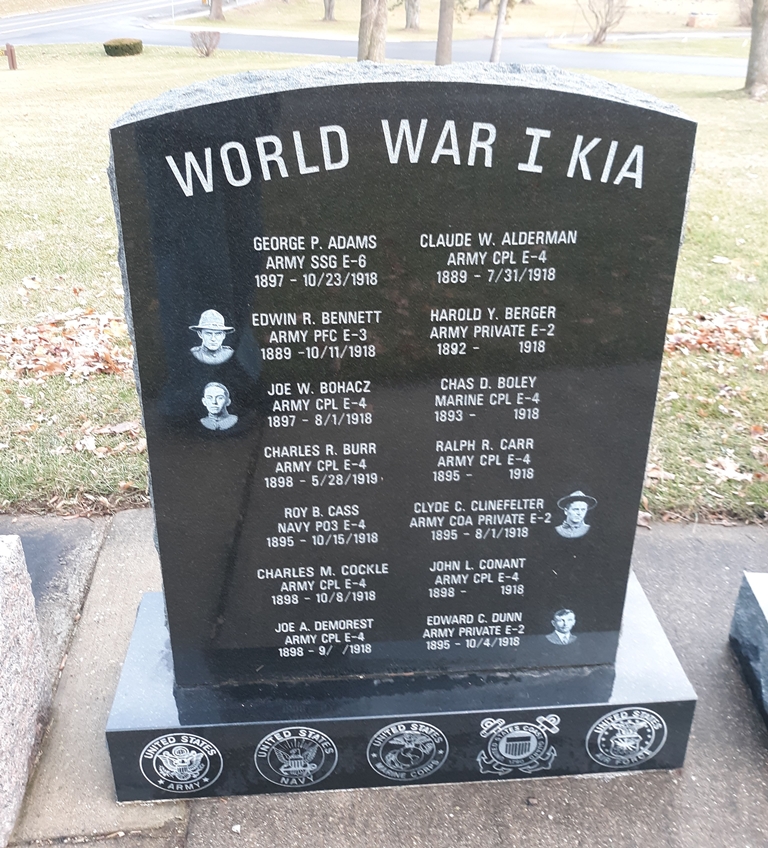 “A GATHERING OF FLAGS” WAR MEMORIAL HONOR ROLL STONE C