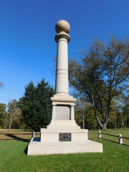 COMMONWEALTH OF PENNA. 67TH, 87TH AND 138TH REGIMENTS MONUMENT