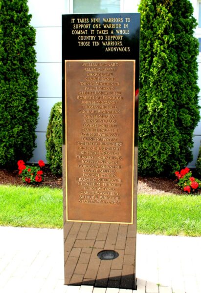 METROWEST VIETNAM MEMORIAL PLAQUE B